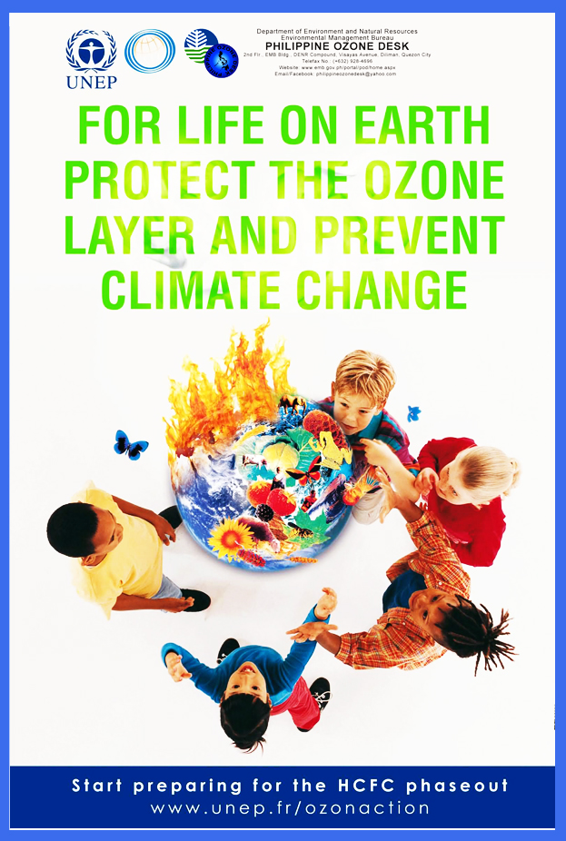 For Life on Earth Protect the Ozone Layer